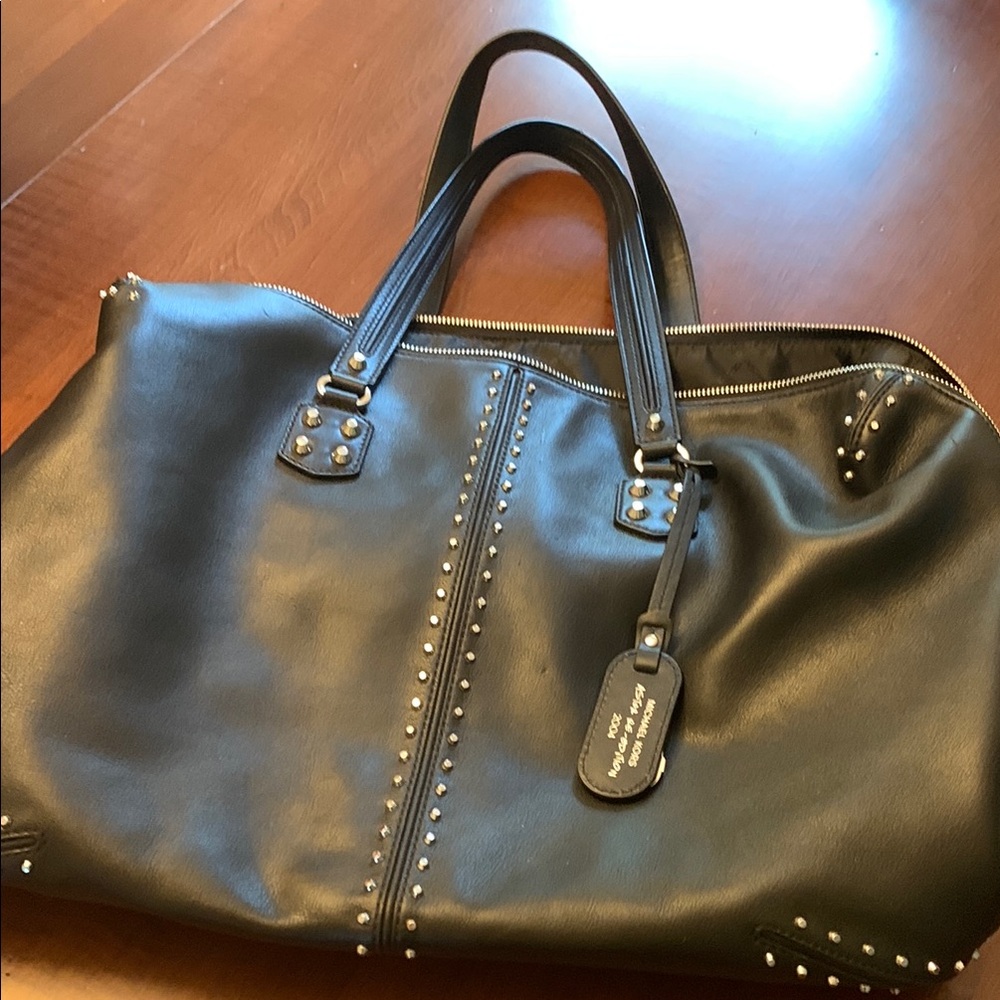 Michael Kors Black Leather Astor Re-Edition Bag
